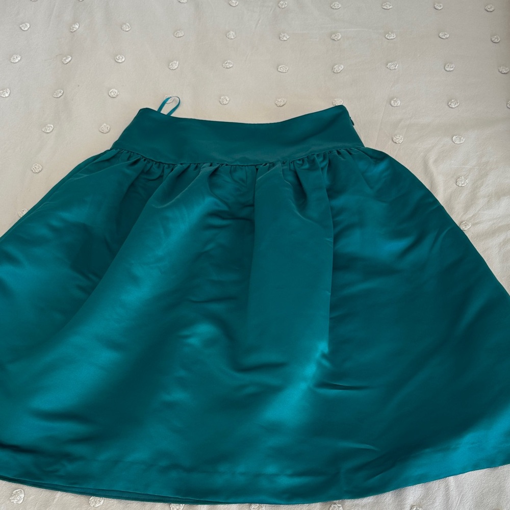 J crew Elegant Teal Skirt